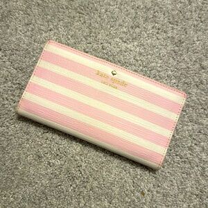 Kate Spade Large slim Bifold wallet.